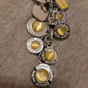 Cute dangle Coach Keychain!  Like new!